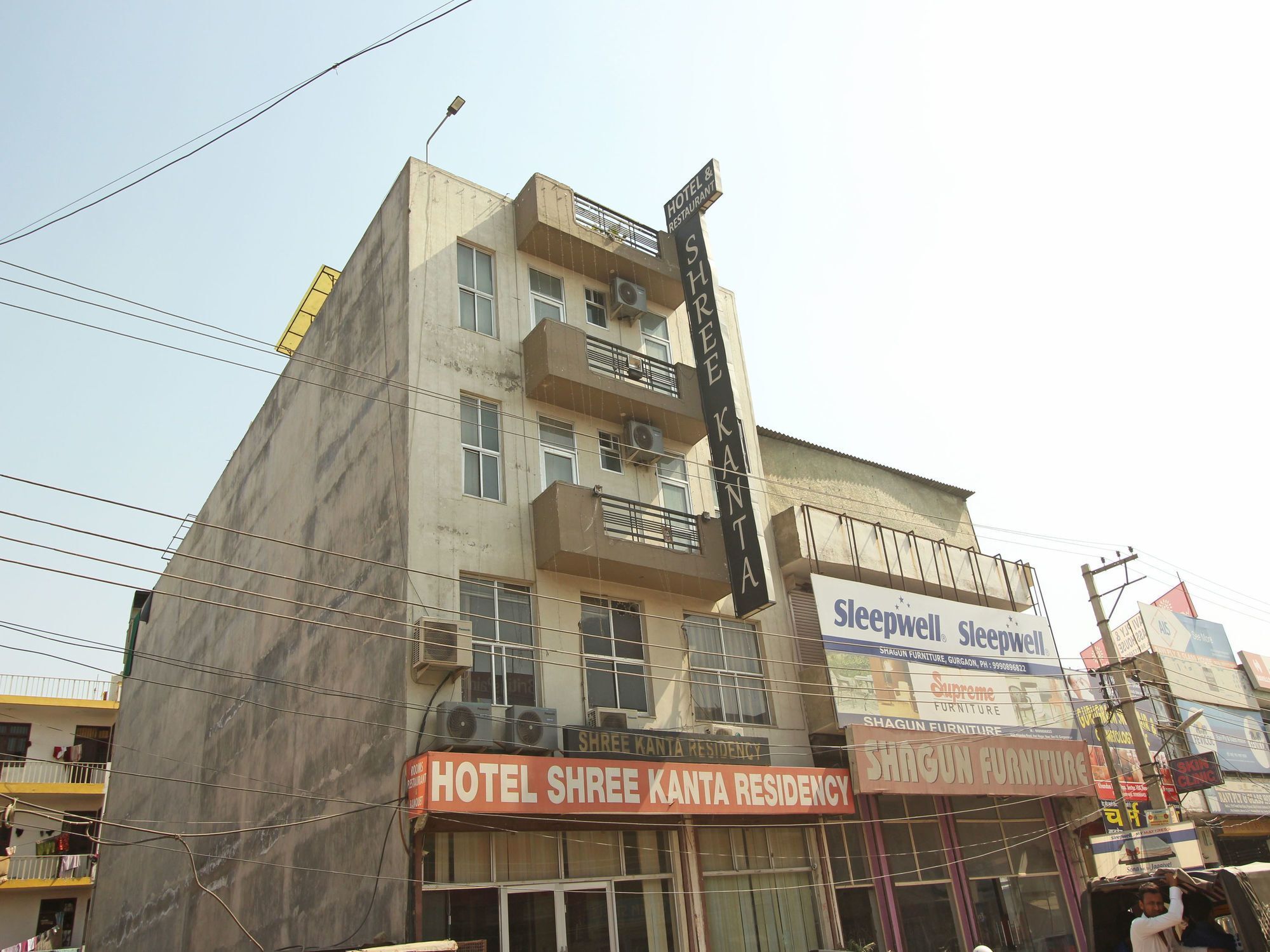 Oyo 576 Hotel Shree Kanta Residency 구르가온 외부 사진